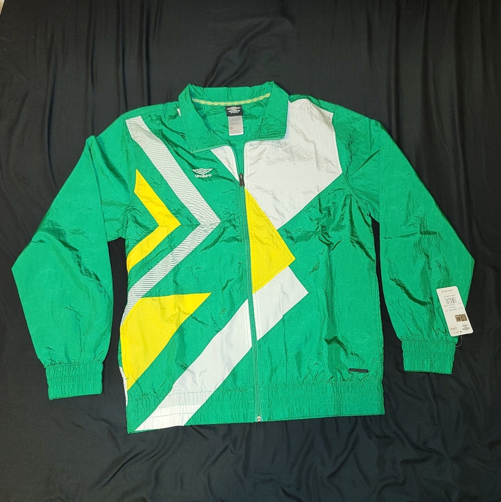 Green Umbro PremierWindbreaker